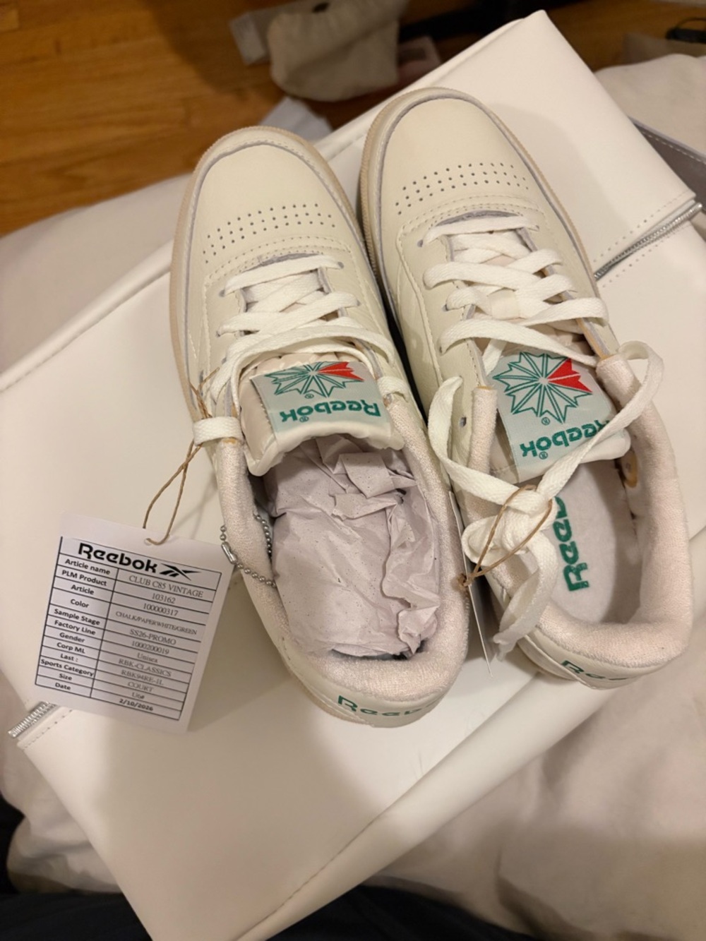 Reebok - NIB Club C 85 Vintage - Size 6 - Picture 2 of 2